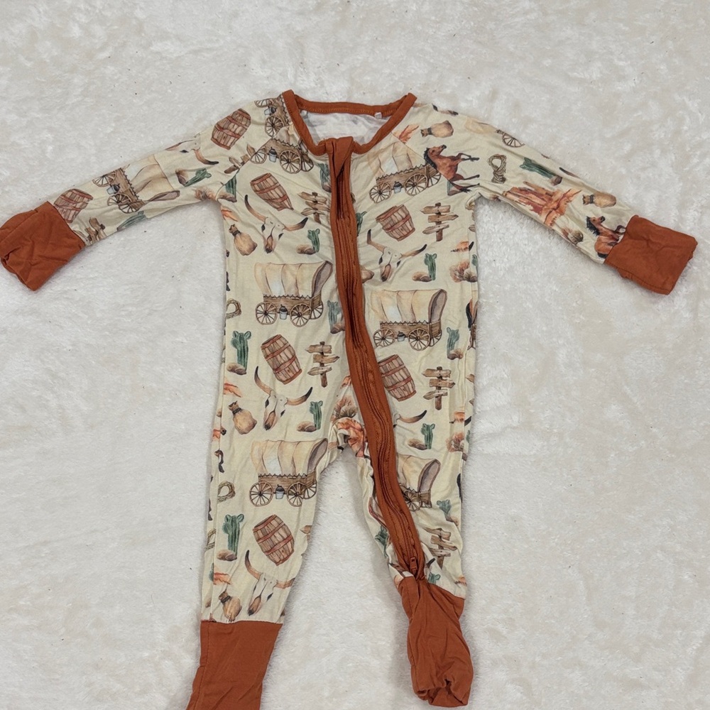 Kids Western-Themed One Piece